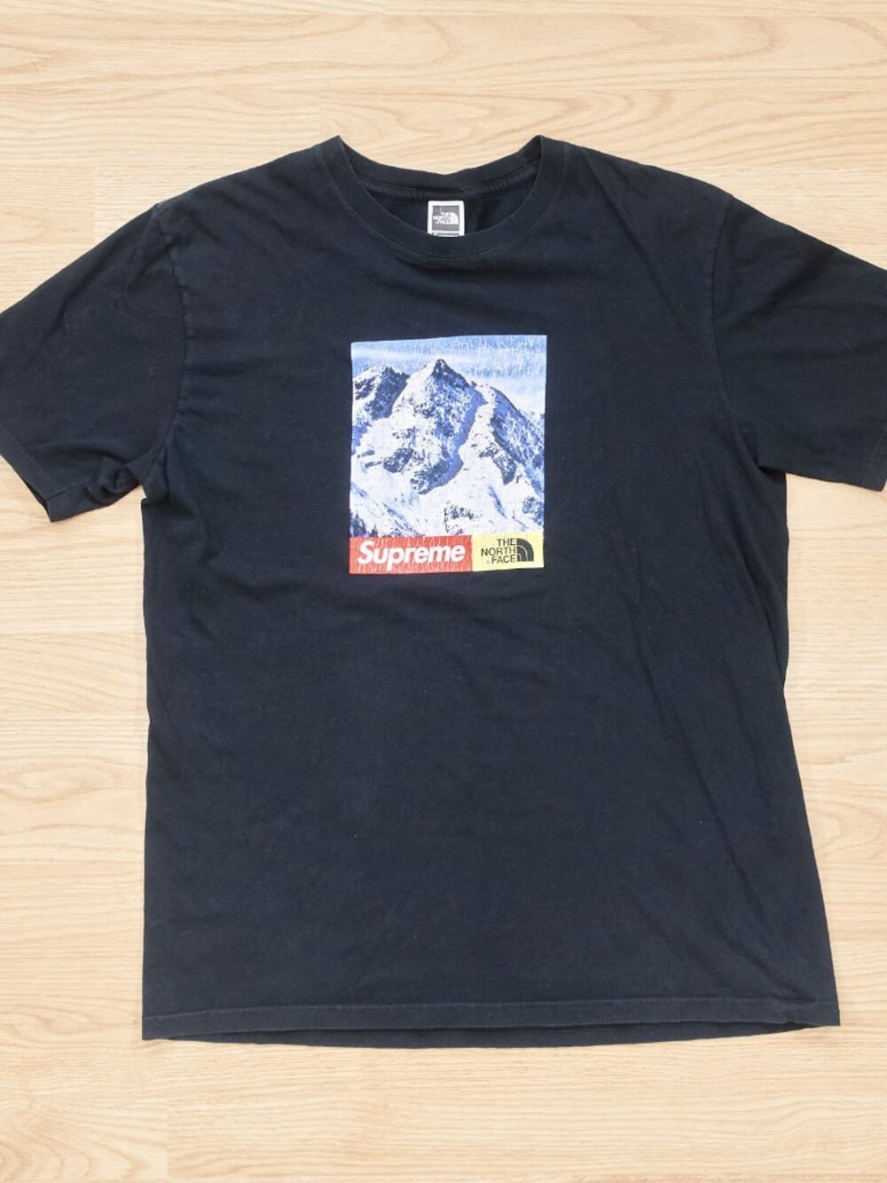 Supreme x The North Face Mountain Tee Black Men's T-Shirt Size L V volodymystet0